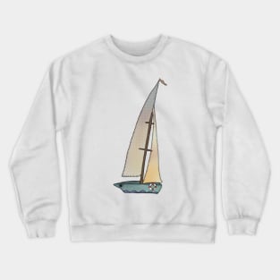 Segelschiff Crewneck Sweatshirt